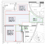 Lotter-Roth-Thermomatte für die oberflächennahe Bauteilaktivierung Betonkerntemperierung Bauteiltemperierung BKT TAD BTA