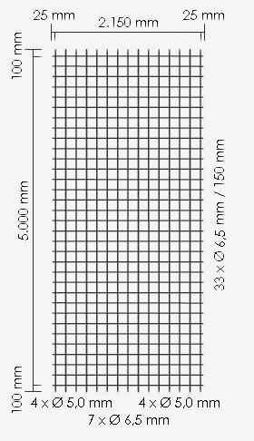 Betonstahlmatte Q221